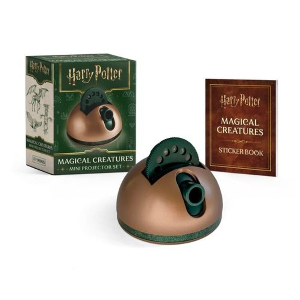 Harry Potter: Magical Creatures Mini Projector Set -- Running Press